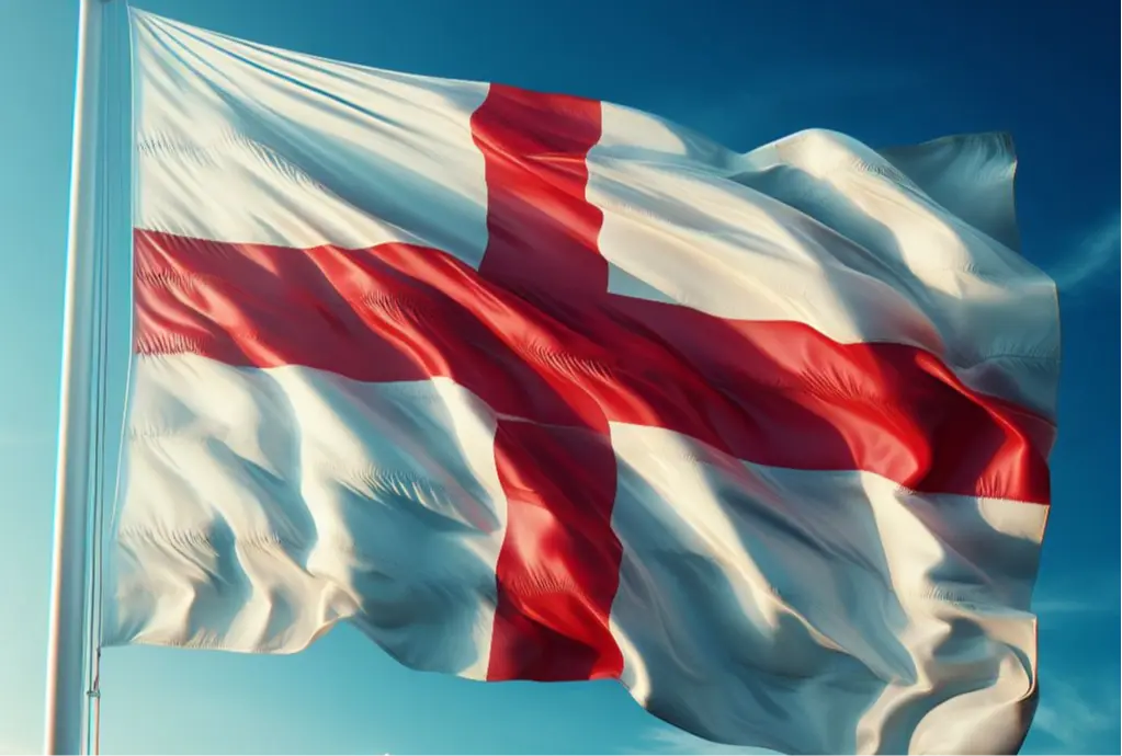 an england flag